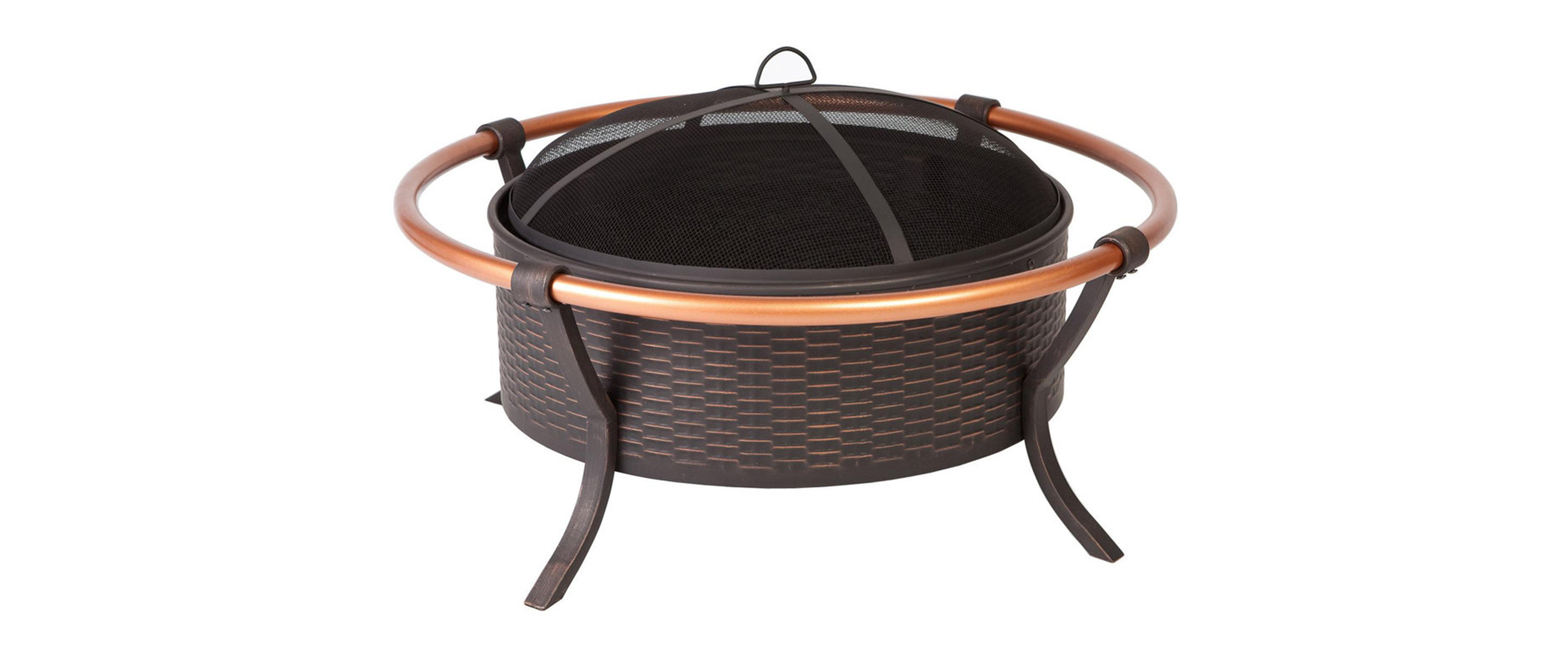 Fire Sense Copper Rail Fire Pit