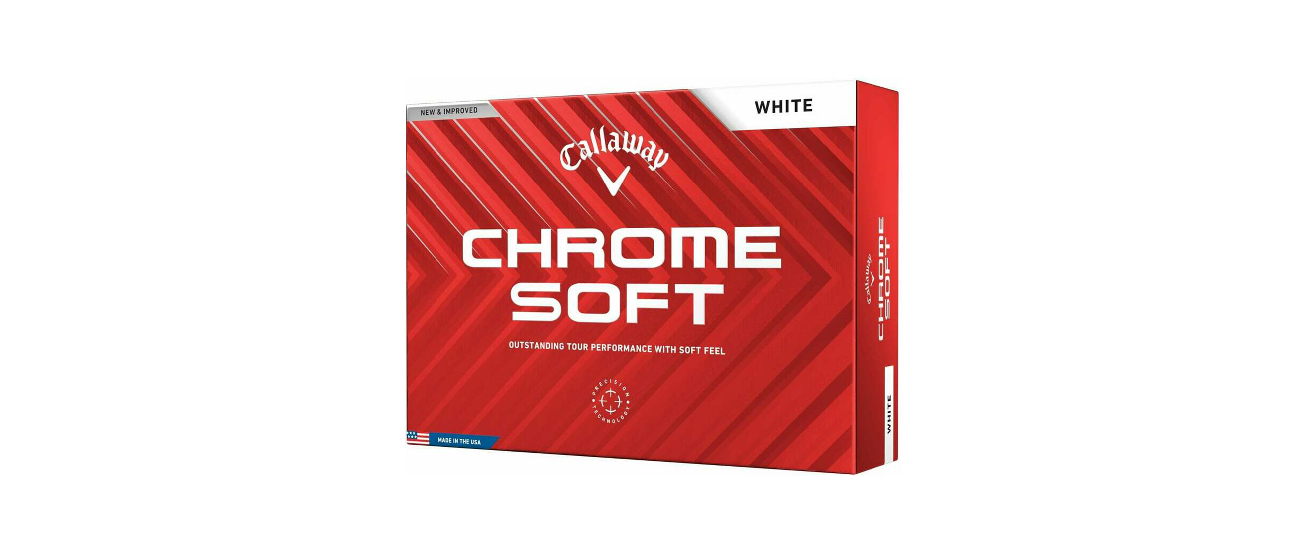 Chrome Soft Golf Balls White, 2024