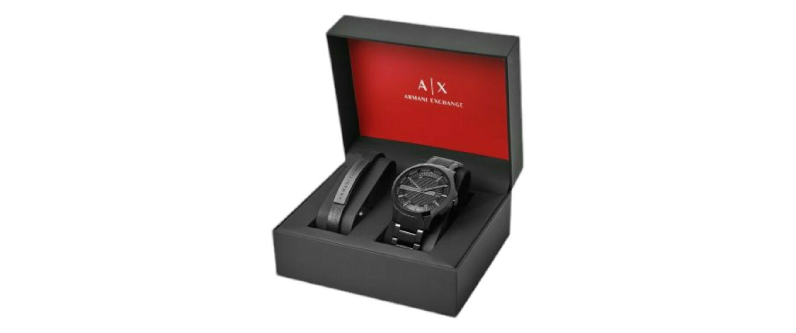 Armani Exchange Watch and Bracelet Gift Set