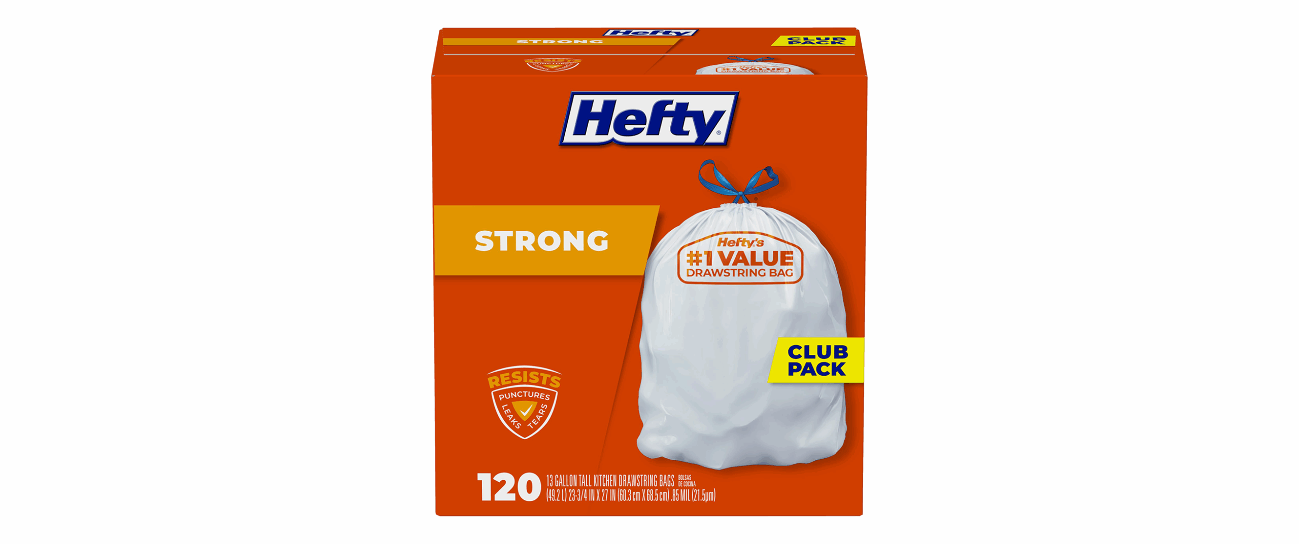 Hefty 13 Gallon Trash Bags